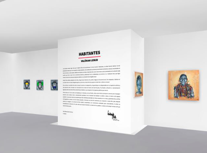 Exposición virtual "Habitantes" Valérian Lenud